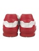 Louis Vuitton Leather Printed Athletic Sneakers