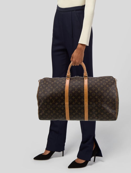 Louis Vuitton LV Monogram Keepall 55