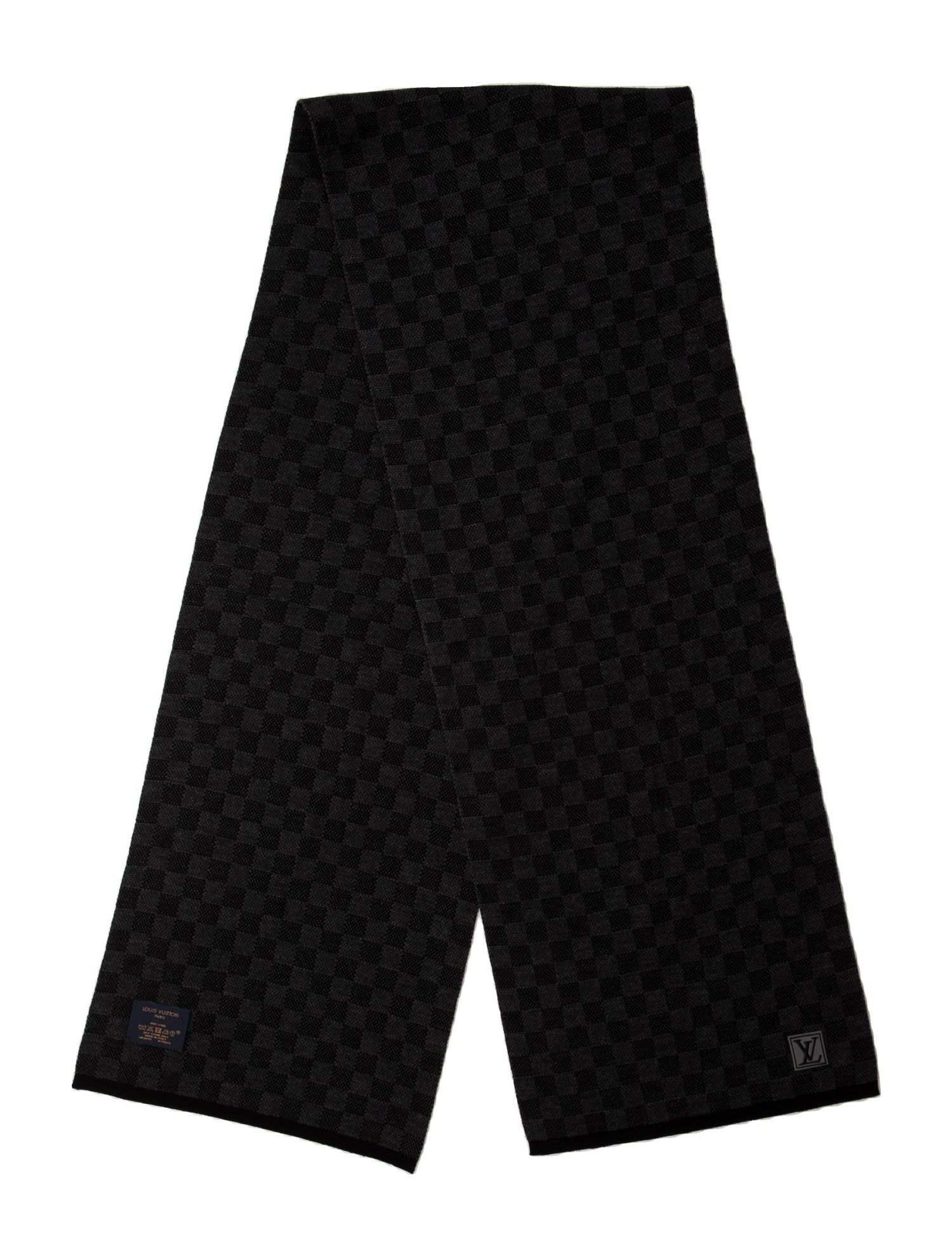 Louis Vuitton Petit Damier Wool Scarf