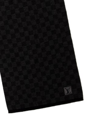 Louis Vuitton Petit Damier Wool Scarf