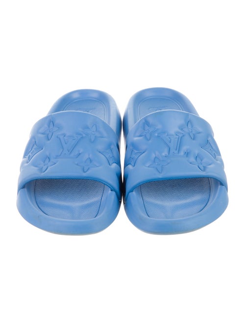 Louis Vuitton LV Monogram Rubber Slides