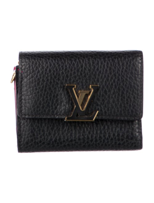 Louis Vuitton LV Monogram Taurillon Leather Capucines Compact Wallet