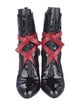 Louis Vuitton Patent Leather Lace-Up Boots