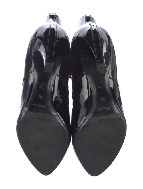 Louis Vuitton Patent Leather Lace-Up Boots