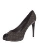 Louis Vuitton LV Monogram Canvas Pumps
