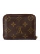 Louis Vuitton 2010 Monogram Pattern Zippy Coin Purse