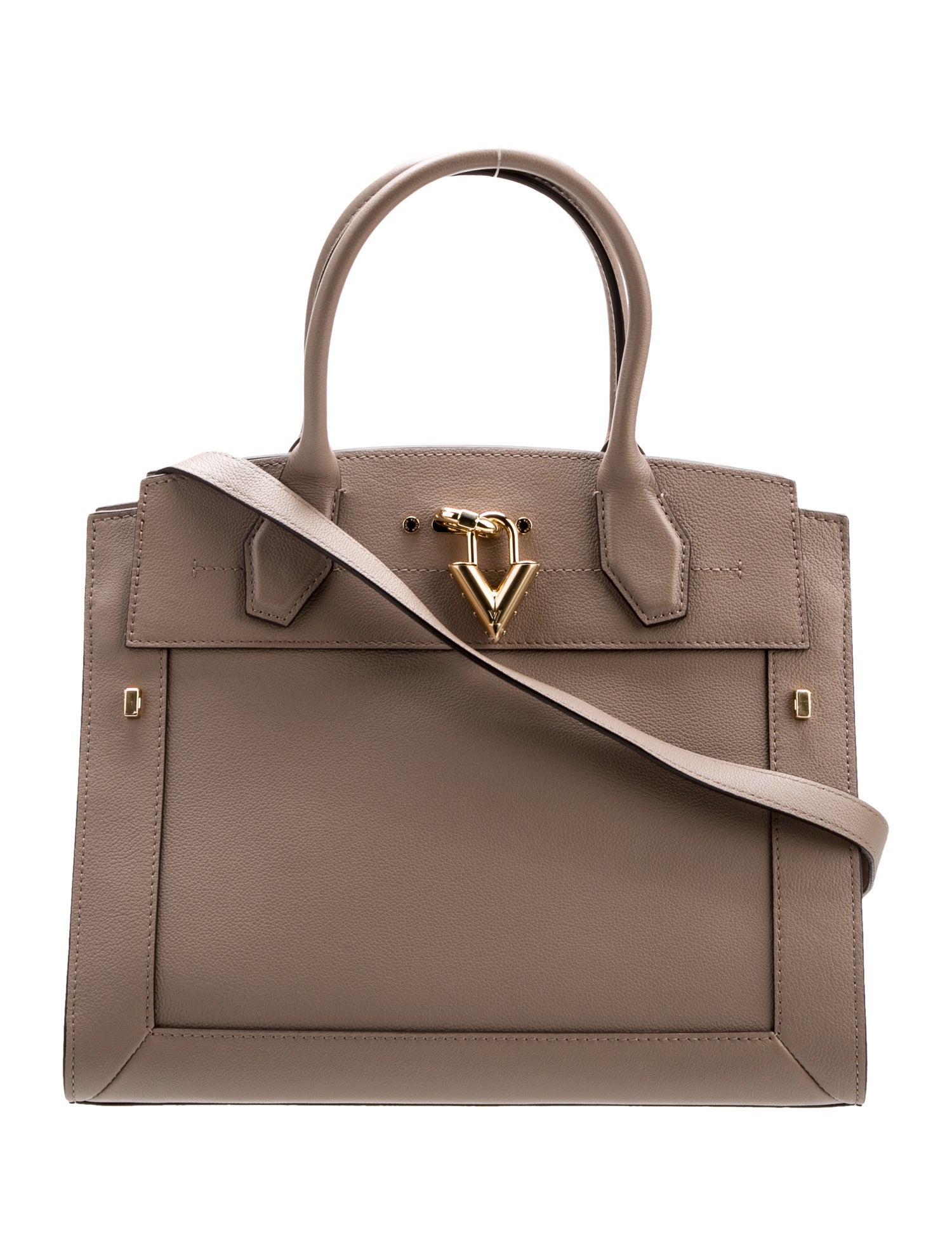 Louis Vuitton Leather Steamer MM