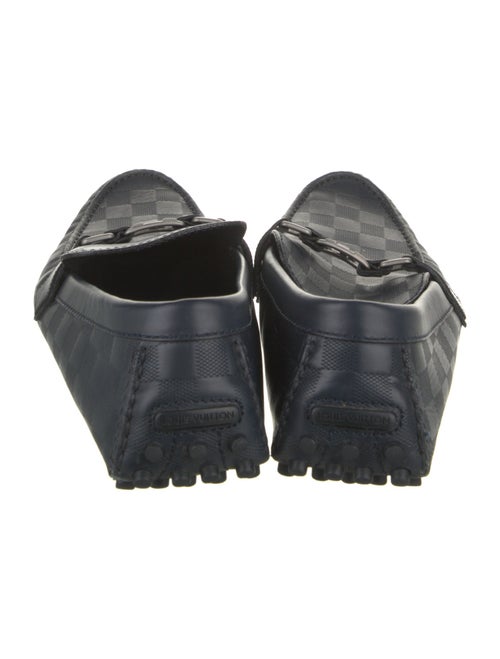 Louis Vuitton Signature Logo Leather Drivers