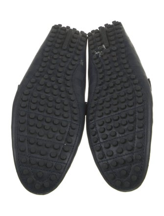 Louis Vuitton Signature Logo Leather Drivers
