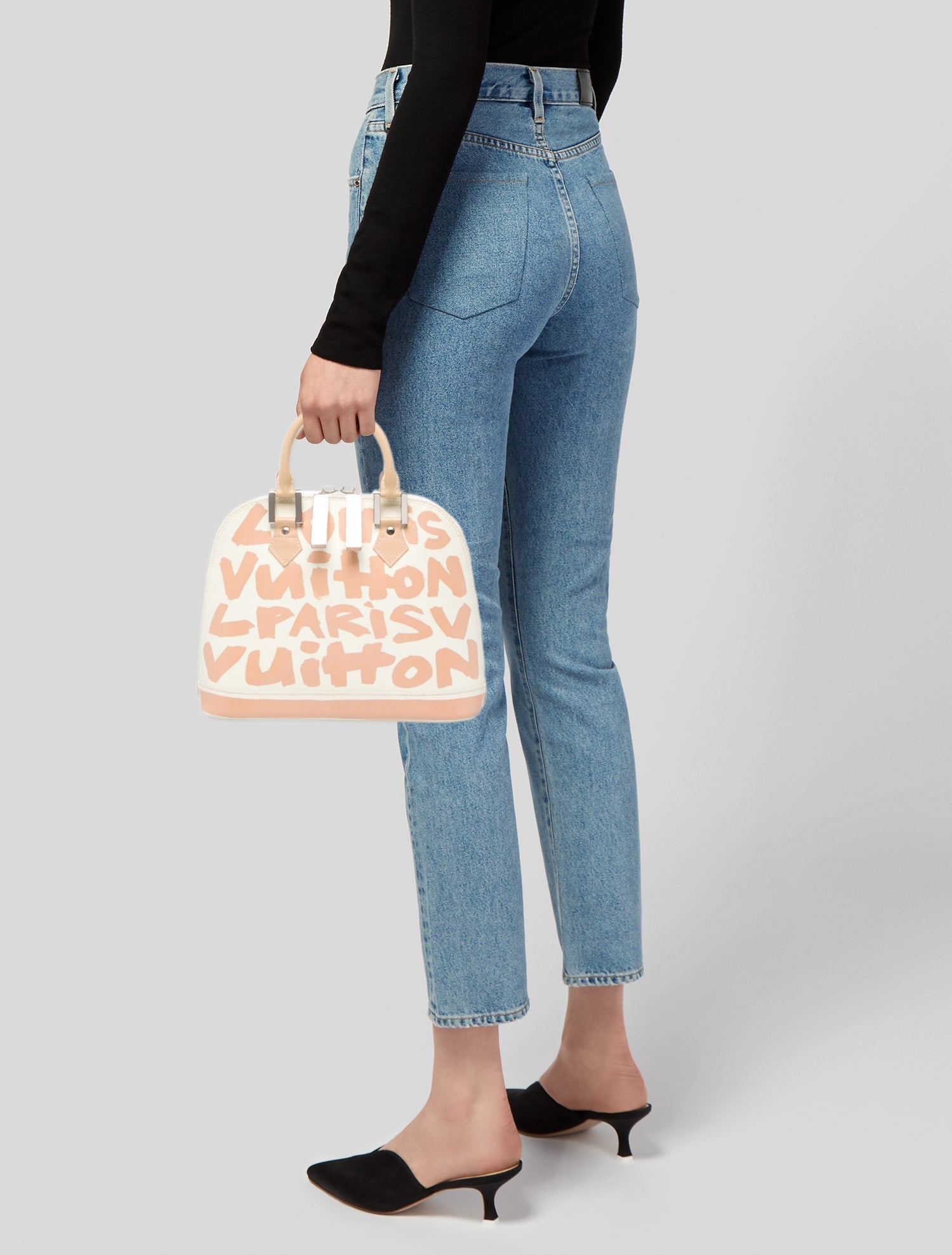 Louis Vuitton Graffiti Alma MM Vintage