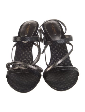 Louis Vuitton Leather Sandals