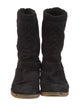 Louis Vuitton LV Monogram Suede Moto Boots