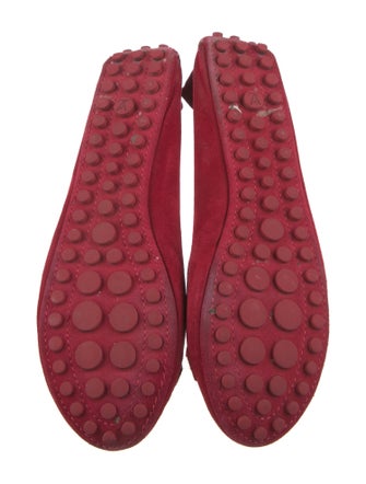 Louis Vuitton Suede Ballet Flats