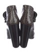 Louis Vuitton Patent Leather Animal Print Boots