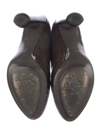 Louis Vuitton Patent Leather Animal Print Boots