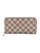 Louis Vuitton Damier Azur Pattern Coated Canvas Zippy Wallet