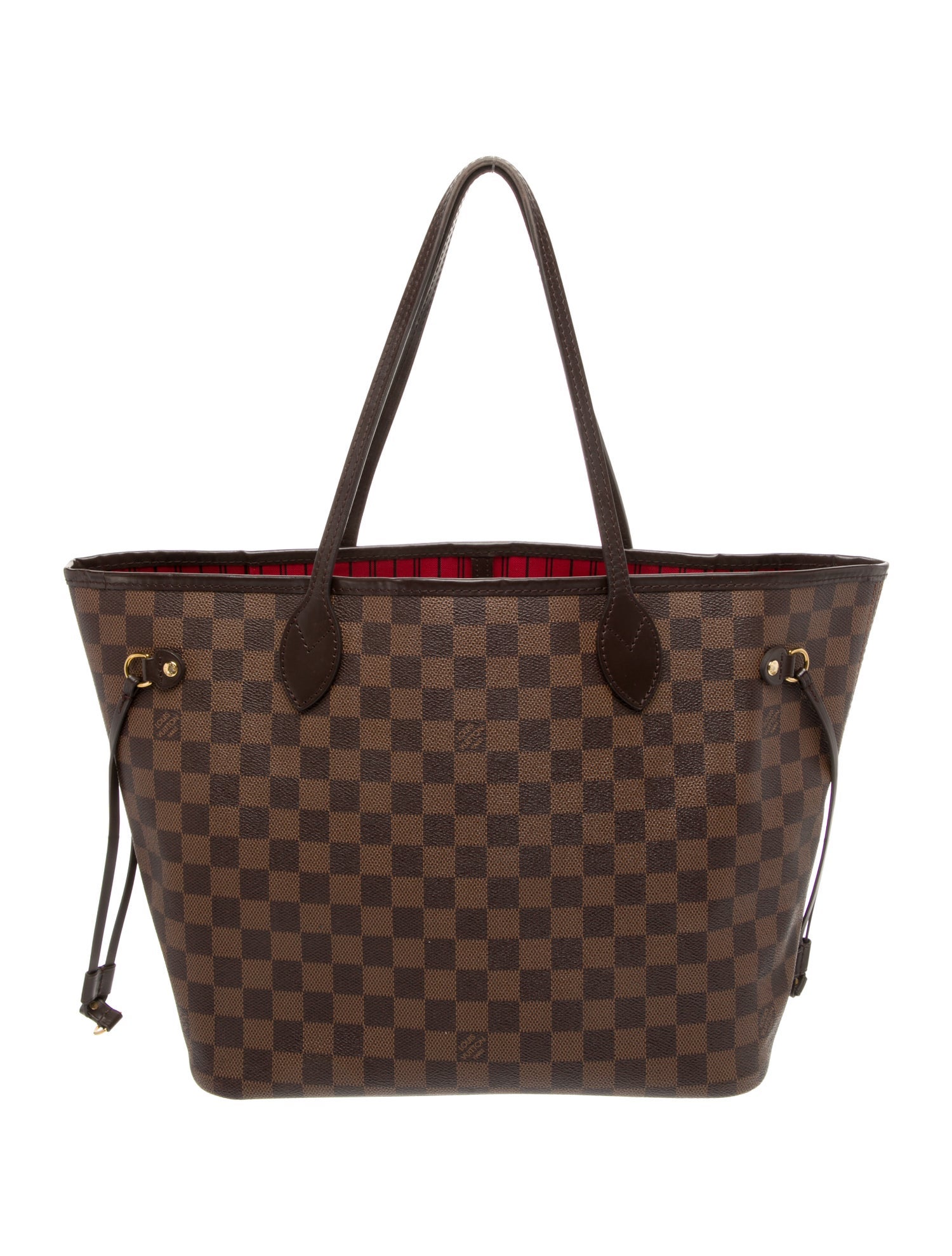 Louis Vuitton Damier Ebene Neverfull w/Pouch MM