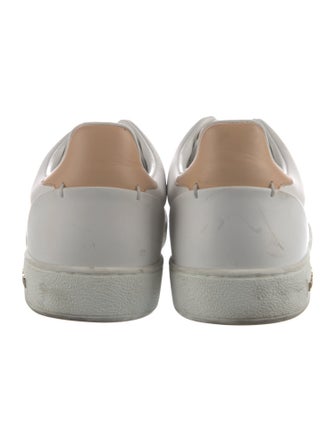 Louis Vuitton Damier Azur Pattern Leather Sneakers