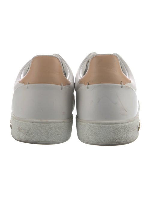 Louis Vuitton Damier Azur Pattern Leather Sneakers