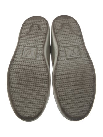 Louis Vuitton Damier Azur Pattern Leather Sneakers