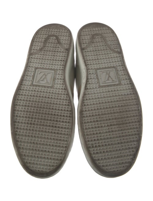 Louis Vuitton Damier Azur Pattern Leather Sneakers