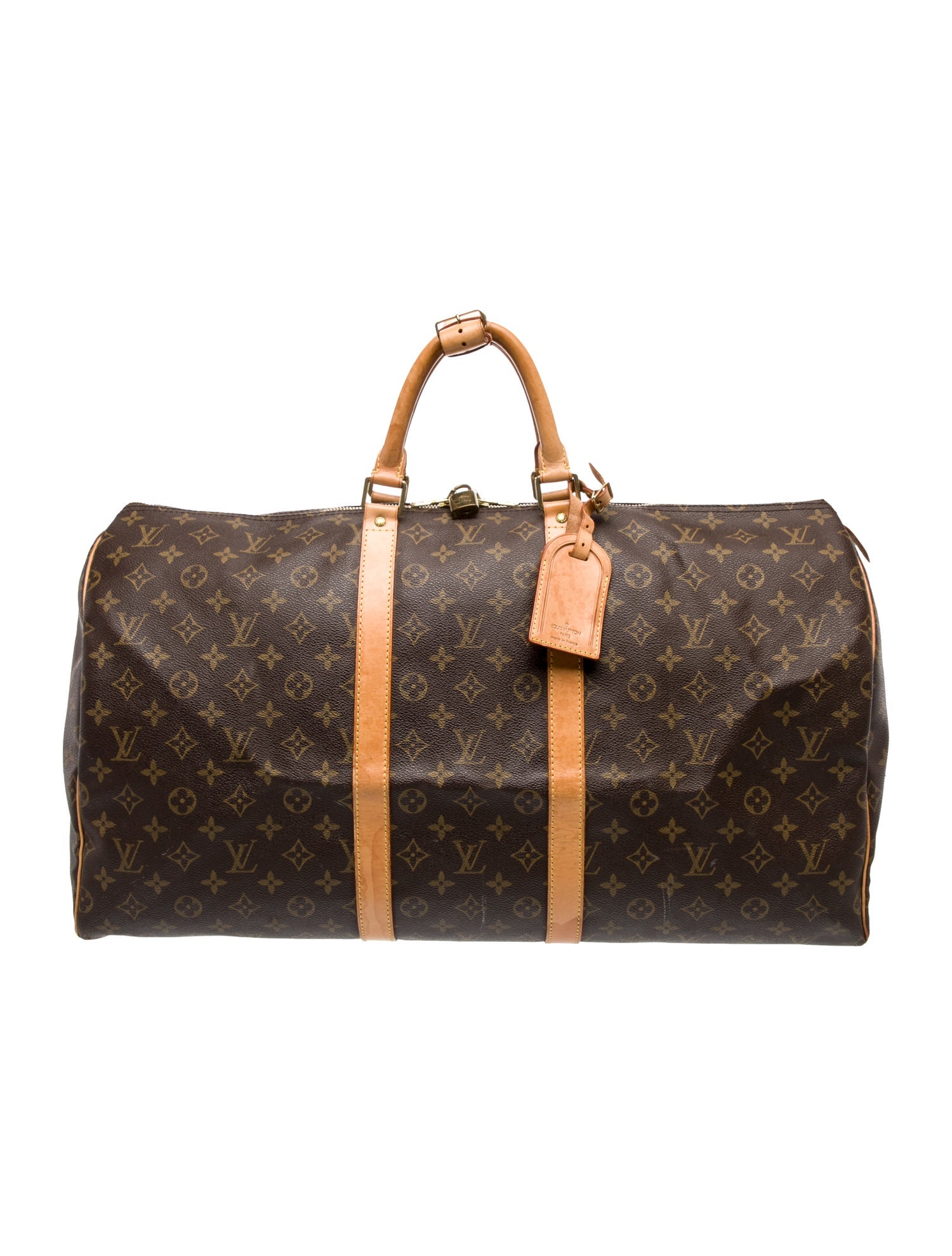 Louis Vuitton LV Monogram Keepall 55 Vintage