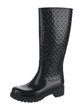 Louis Vuitton LV Monogram PVC Rain Boots