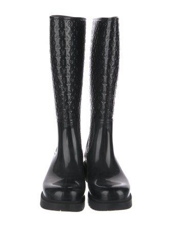 Louis Vuitton LV Monogram PVC Rain Boots
