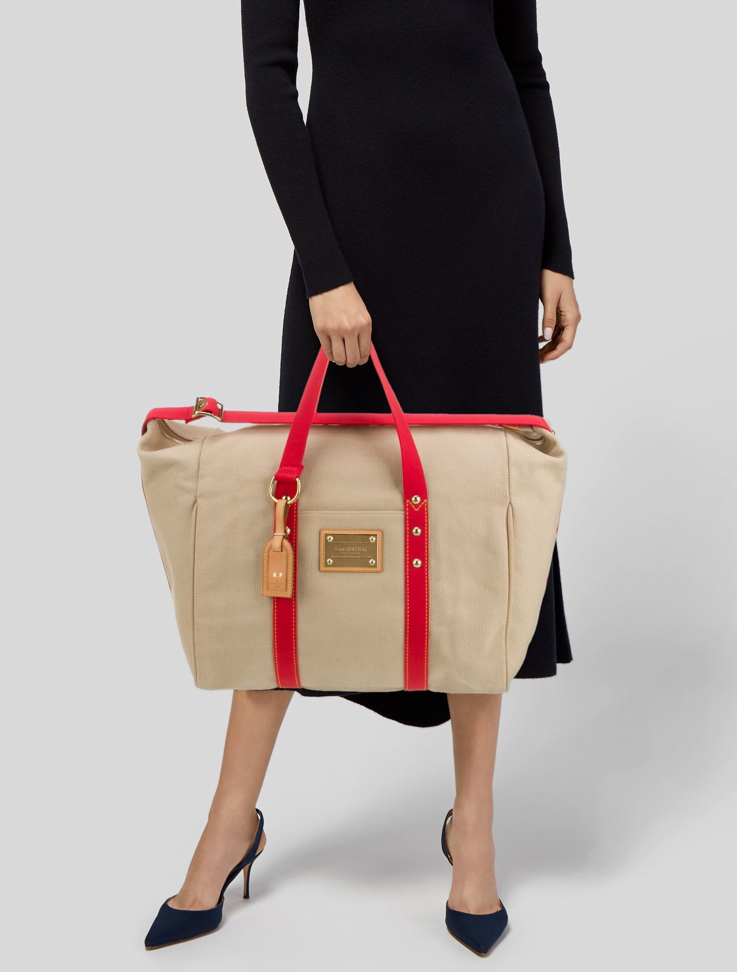 Louis Vuitton Canvas Antigua Sac Weekend