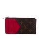 Louis Vuitton Monogram Pattern Coated Canvas Slim Purse