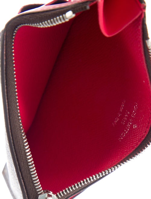 Louis Vuitton Monogram Pattern Coated Canvas Slim Purse