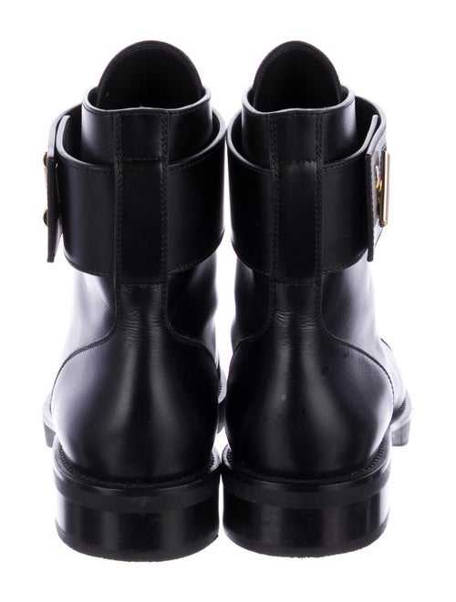 Louis Vuitton Leather Combat Boots
