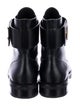 Louis Vuitton Leather Combat Boots