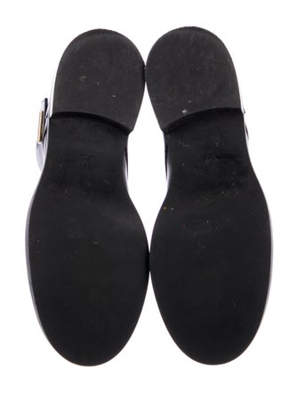 Louis Vuitton Leather Combat Boots