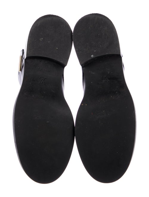 Louis Vuitton Leather Combat Boots