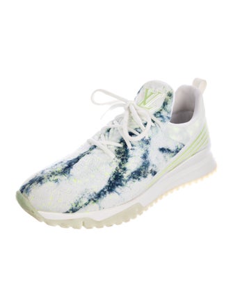 Louis Vuitton Signature Logo Tie-Dye Print Sneakers