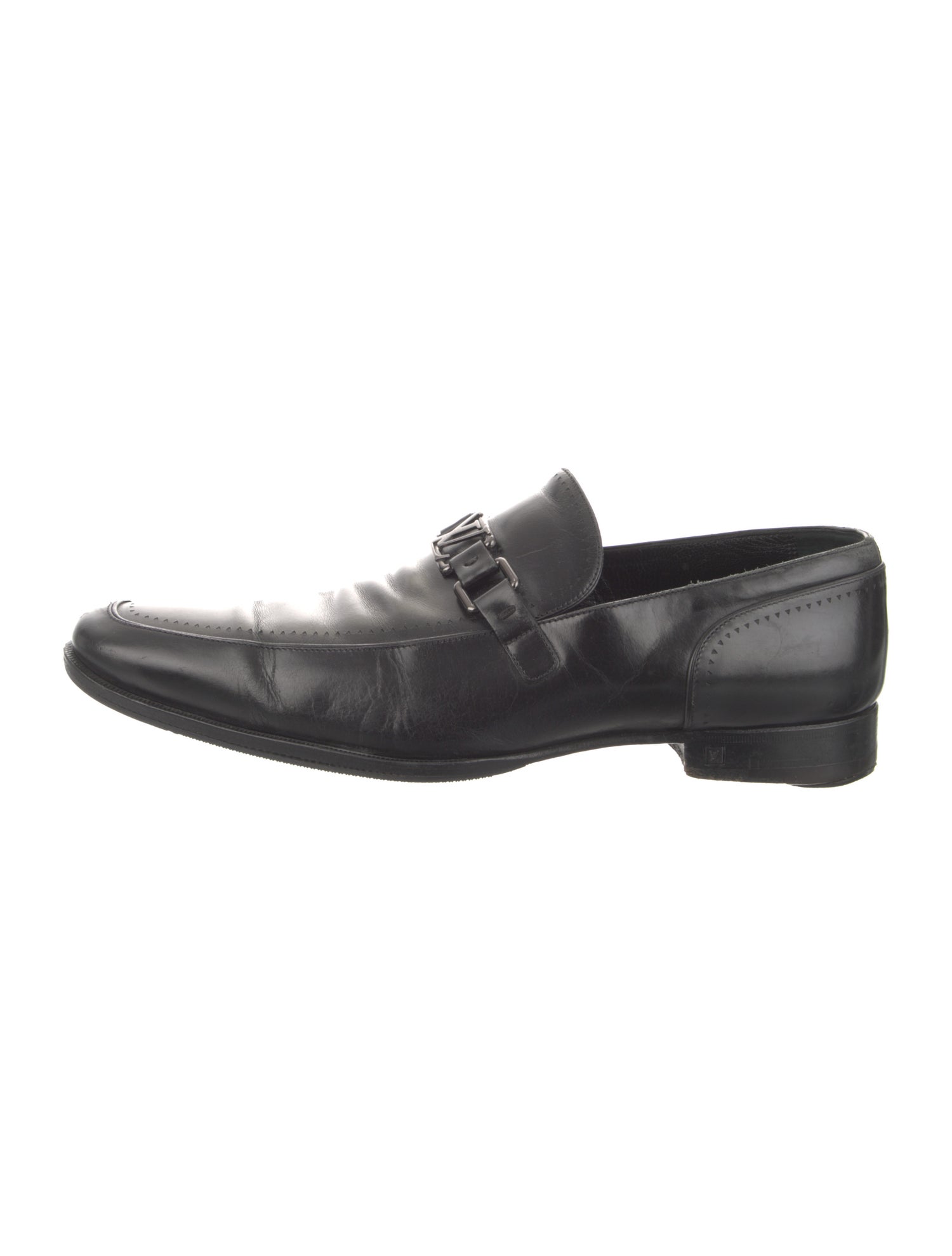Louis Vuitton Damier Infini Leather Monk Straps