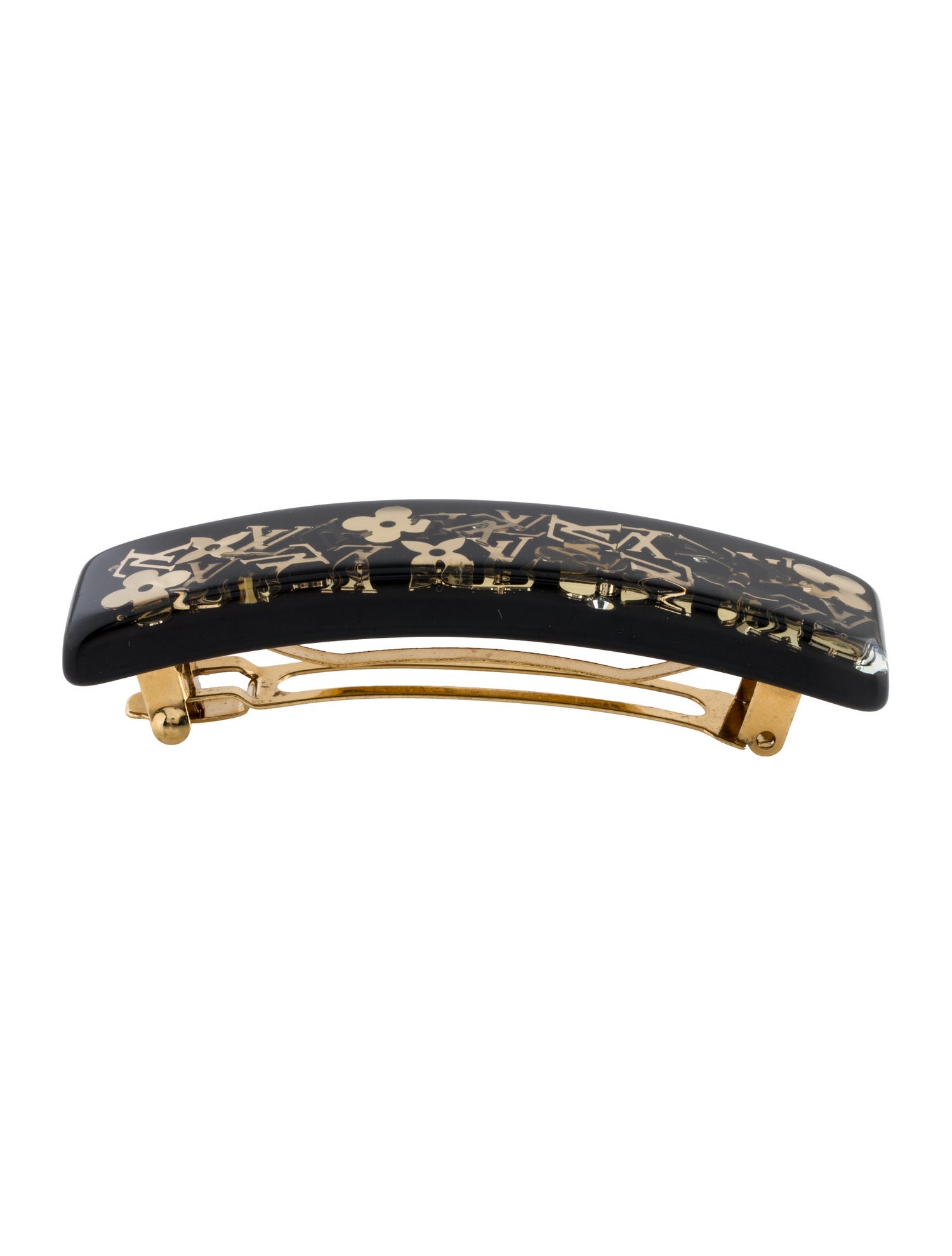 Louis Vuitton Monogram Inclusion Hair Clip