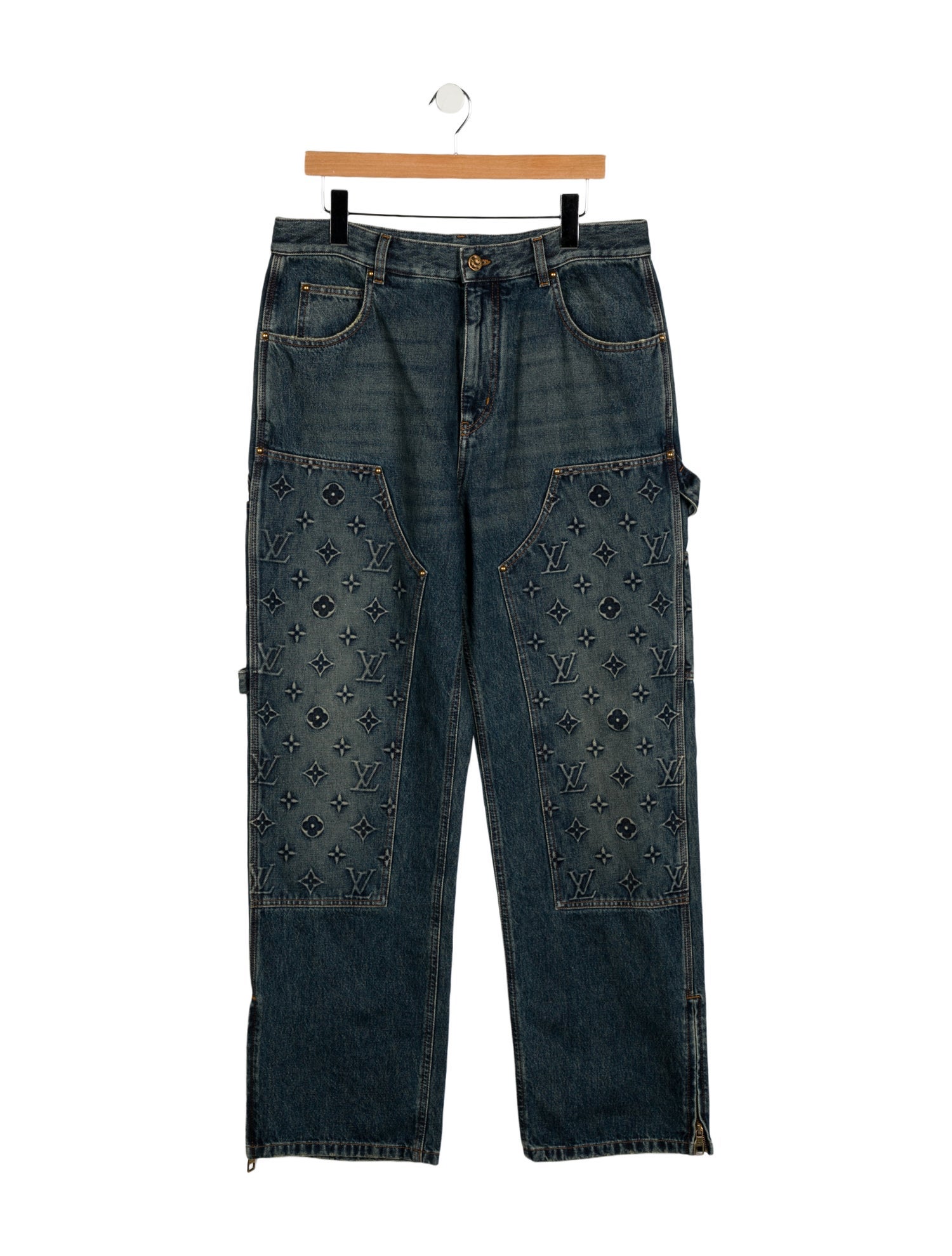 Louis Vuitton 2023 Straight-Leg Jeans