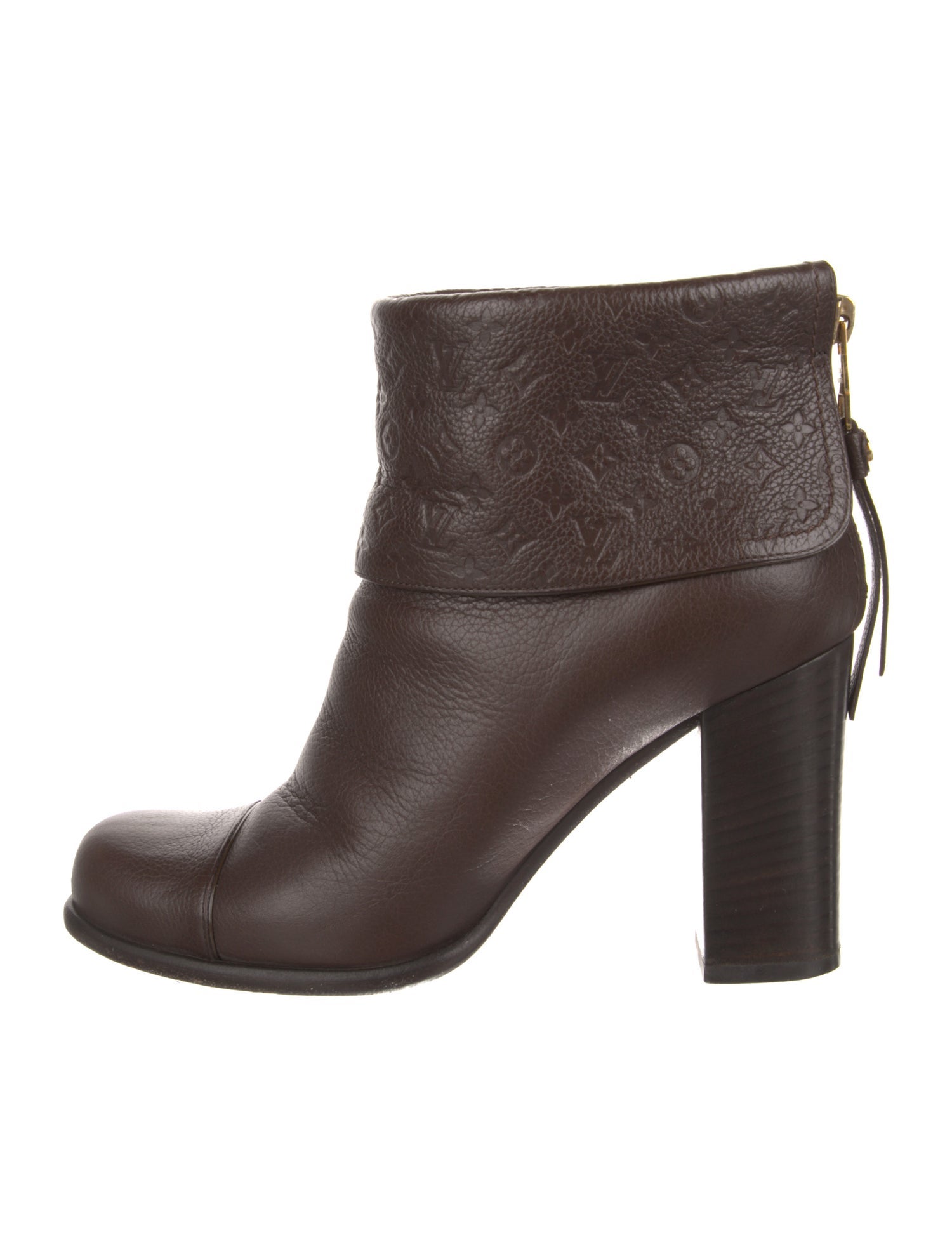 Louis Vuitton Leather Boots