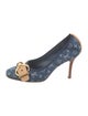 Louis Vuitton LV Monogram Denim Pumps
