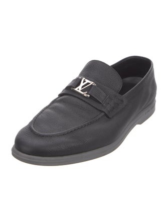 Louis Vuitton LV Monogram Leather Loafers