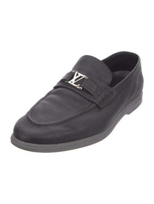 Louis Vuitton LV Monogram Leather Loafers