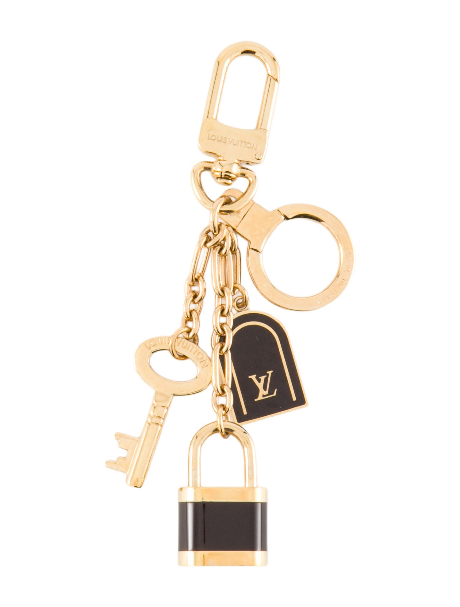 Louis Vuitton Porte Cles Cadenas Bag Charm & Key Holder