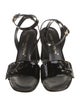 Louis Vuitton LV Monogram Patent Leather Sandals