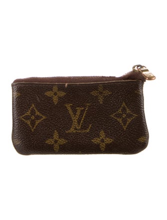 Louis Vuitton LV Monogram Coated Canvas Key Holder