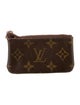 Louis Vuitton LV Monogram Coated Canvas Key Holder