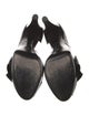 Louis Vuitton Patent Leather Bow Accents D'Orsay Pumps