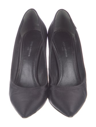 Louis Vuitton Satin Pumps