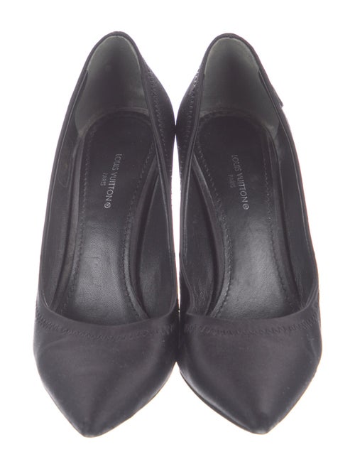 Louis Vuitton Satin Pumps